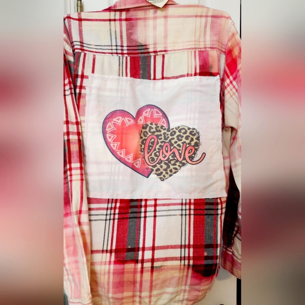 Upcycled flannel